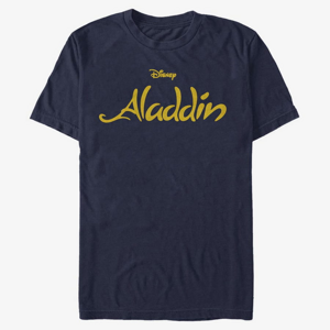 Queens Disney Aladdin - SIMPLE ALADDIN LOGO Unisex T-Shirt Navy Blue