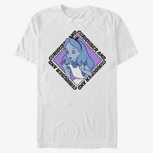 Queens Disney Alice in Wonderland - Alice Face Unisex T-Shirt White