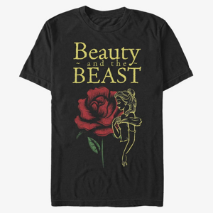 Queens Disney Beauty & The Beast - BEAUTY AND THE BEAST Unisex T-Shirt Black