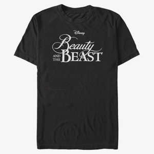 Queens Disney Beauty & The Beast - Beauty Classic Logo Unisex T-Shirt Black