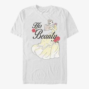 Queens Disney Beauty & The Beast - His Beauty Unisex T-Shirt White