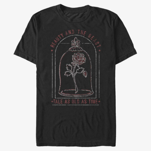 Queens Disney Beauty & The Beast - Same Old Tale Unisex T-Shirt Black