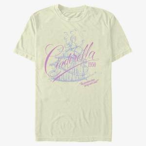 Queens Disney Cinderella - Fifties Love Story Unisex T-Shirt Natural