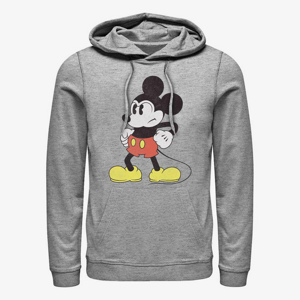 Queens Disney Classic Mickey - Mightiest Mouse Unisex Hoodie Heather Grey