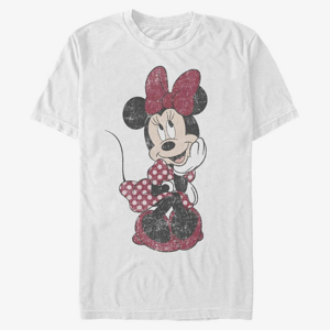 Queens Disney Classic Mickey - Polka Dot Minnie Unisex T-Shirt White
