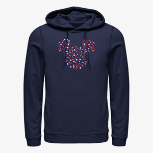 Queens Disney Classic Mickey - Stars and Ears Unisex Hoodie Navy Blue