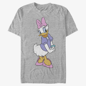 Queens Disney Classic Mickey - Traditional Daisy Unisex T-Shirt Heather Grey