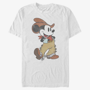 Queens Disney Classic Mickey - WESTERN MICKEY Unisex T-Shirt White