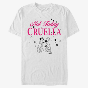 Queens Disney Classics 101 Dalmatians - Not Today Unisex T-Shirt White
