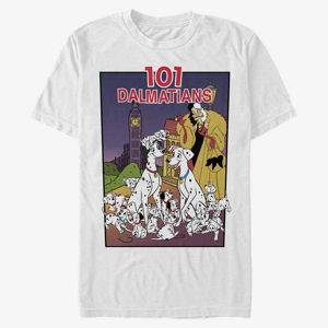 Queens Disney Classics 101 Dalmatians - VHS Cover Unisex T-Shirt White