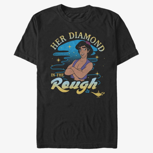 Queens Disney Classics Aladdin - Diamond In the Rough Unisex T-Shirt Black