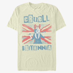 Queens Disney Classics DNCA - Cruell Britannia Unisex T-Shirt Natural