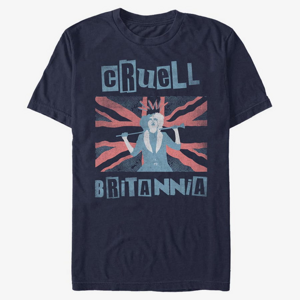 Queens Disney Classics DNCA - Cruell Britannia Unisex T-Shirt Navy Blue