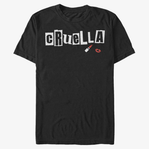 Queens Disney Classics DNCA - Cruella Name Unisex T-Shirt Black