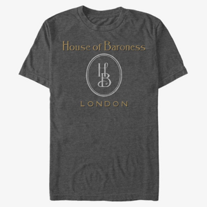 Queens Disney Classics DNCA - HOUSE LOGO Unisex T-Shirt Dark Heather Grey