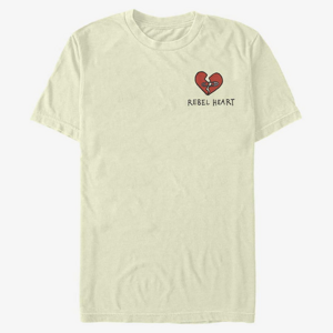 Queens Disney Classics DNCA - REBEL HEART Unisex T-Shirt Natural