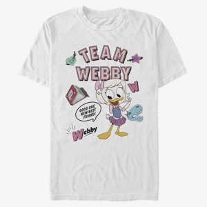 Queens Disney Classics Ducktales - Team Webby Unisex T-Shirt White