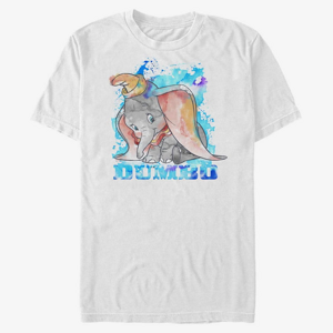 Queens Disney Classics Dumbo - Watercolor Dumbo Unisex T-Shirt White
