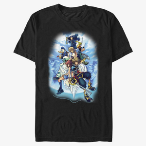 Queens Disney Classics Kingdom Hearts - Sky Group Unisex T-Shirt Black