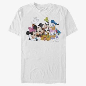 Queens Disney Classics Mickey Classic - Mickey Group Unisex T-Shirt White