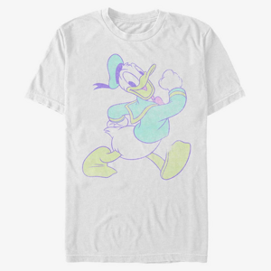 Queens Disney Classics Mickey Classic - Neon Donald Unisex T-Shirt White