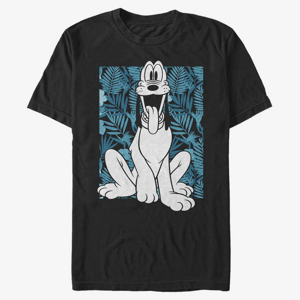 Queens Disney Classics Mickey Classic - Pluto Thirty Unisex T-Shirt Black