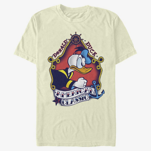 Queens Disney Classics Mickey Classic - Sailor Donald Flash Unisex T-Shirt Natural