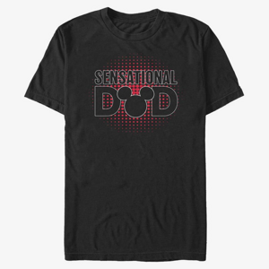 Queens Disney Classics Mickey Classic - Sensational Dad Unisex T-Shirt Black