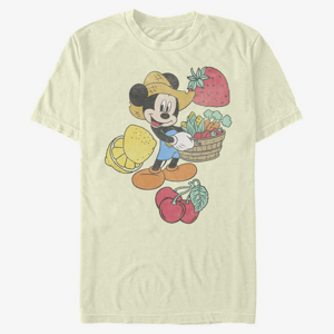 Queens Disney Classics Mickey & Friends - FARMER MICKEY Unisex T-Shirt Natural