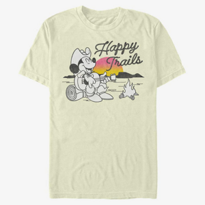 Queens Disney Classics Mickey & Friends - Happy Trails Unisex T-Shirt Natural
