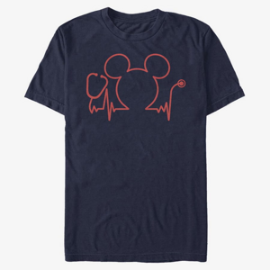 Queens Disney Classics Mickey Mouse - Nurse Day Unisex T-Shirt Navy Blue