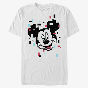 Queens Disney Classics Mickey Mouse - Pixel Mickey Unisex T-Shirt White