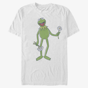 Queens Disney Classics Muppets - Big Kermit Unisex T-Shirt White