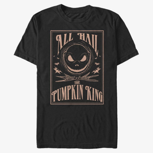 Queens Disney Classics Nightmare Before Christmas - Hail The PumpkinKing Unisex T-Shirt Black