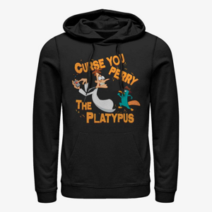 Queens Disney Classics Phineas And Ferb - Curse you Unisex Hoodie Black
