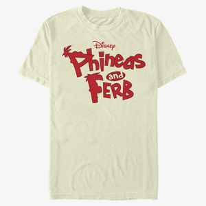 Queens Disney Classics Phineas And Ferb - LOGO Unisex T-Shirt Natural