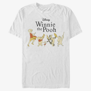 Queens Disney Classics Winnie The Pooh - Pooh Parade Unisex T-Shirt White