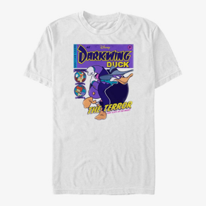 Queens Disney Darkwing Duck - Darkwing Comic Unisex T-Shirt White