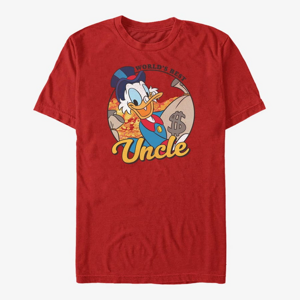 Queens Disney DuckTales - Scrooge McUncle Unisex T-Shirt Red