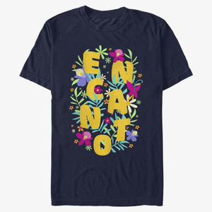 Queens Disney Encanto - Flower Arrangement Unisex T-Shirt Navy Blue