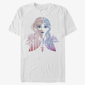 Queens Disney Frozen 2 - Anna Seasons Unisex T-Shirt White