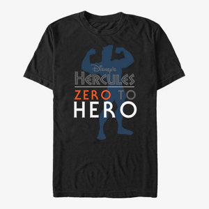 Queens Disney Hercules - Zero to Hero Unisex T-Shirt Black