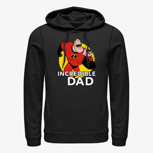 Queens Disney Incredibles 2 - Best Father Unisex Hoodie Black