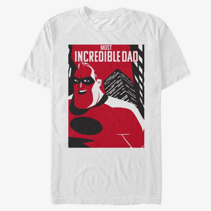 Queens Disney Incredibles 2 - Dad Poster Unisex T-Shirt White