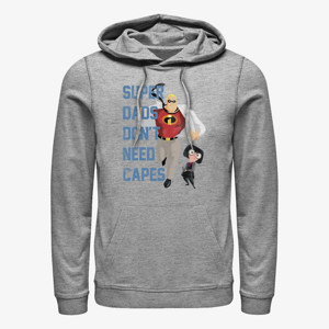 Queens Disney Incredibles - Dont Need Capes Unisex Hoodie Heather Grey