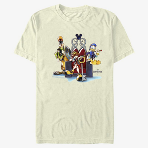 Queens Disney Kingdom Hearts - In Chair Unisex T-Shirt Natural