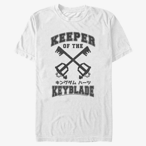 Queens Disney Kingdom Hearts - Keyblade Keeper Unisex T-Shirt White