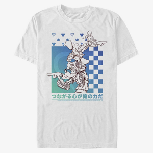 Queens Disney Kingdom Hearts - Power Friends Unisex T-Shirt White