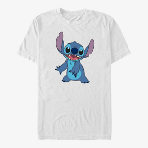 Queens Disney Lilo & Stitch - Basic Stitch Unisex T-Shirt White