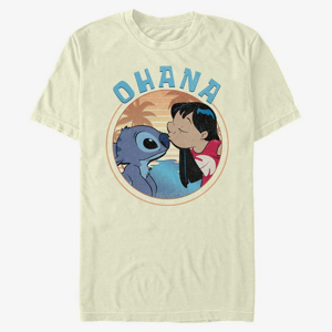 Queens Disney Lilo & Stitch - Lilo And Stitch Ohana Unisex T-Shirt Natural